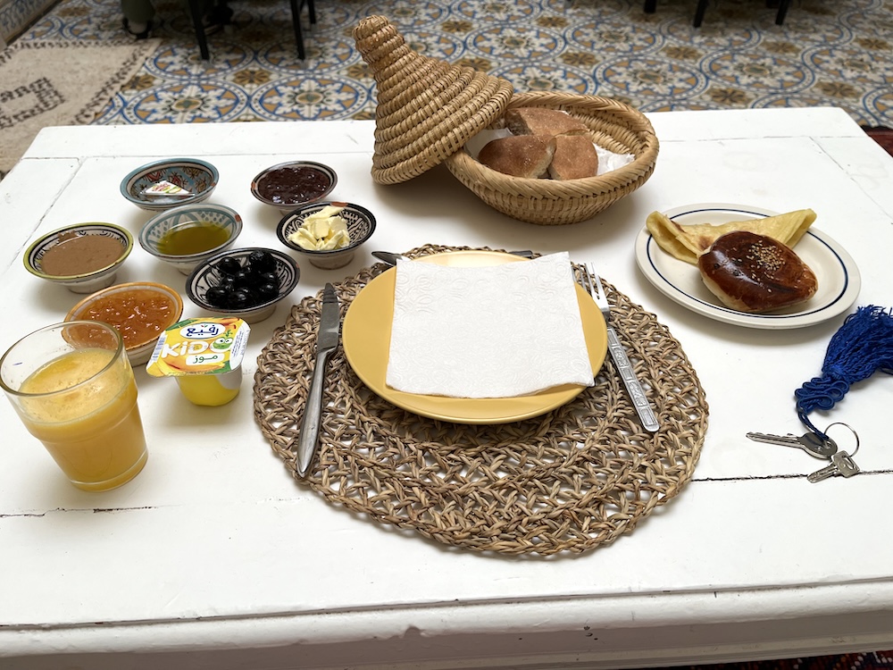モロッコの朝食