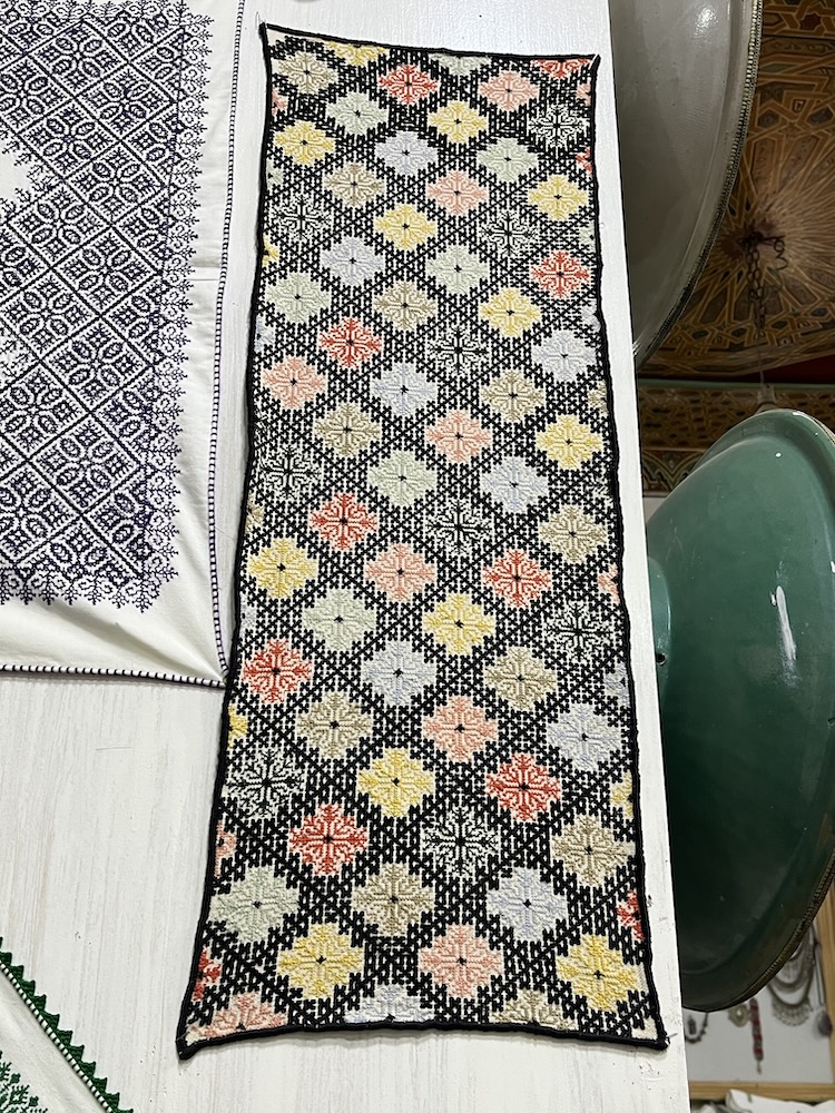 フェズ刺繍作品