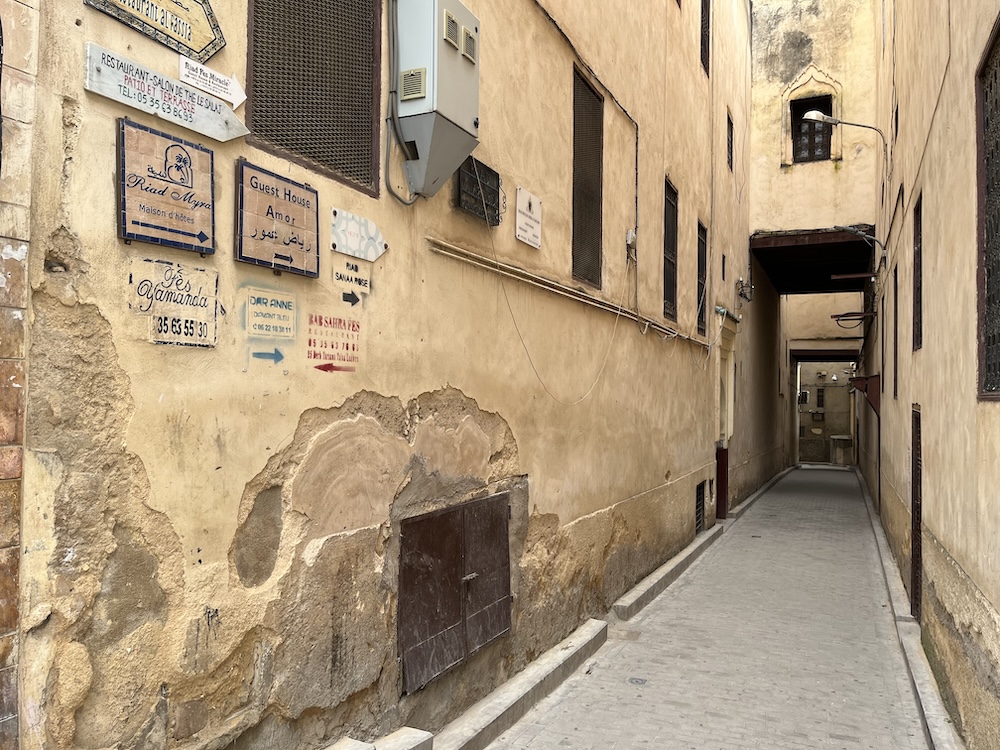フェズの路地