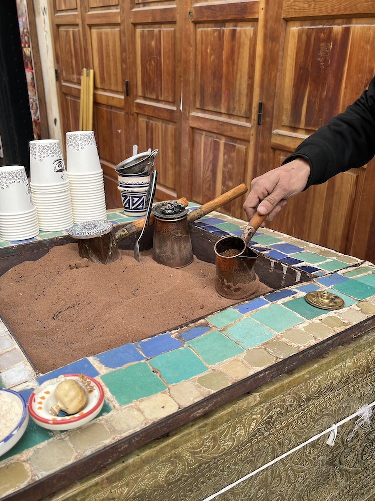 コーヒーの屋台