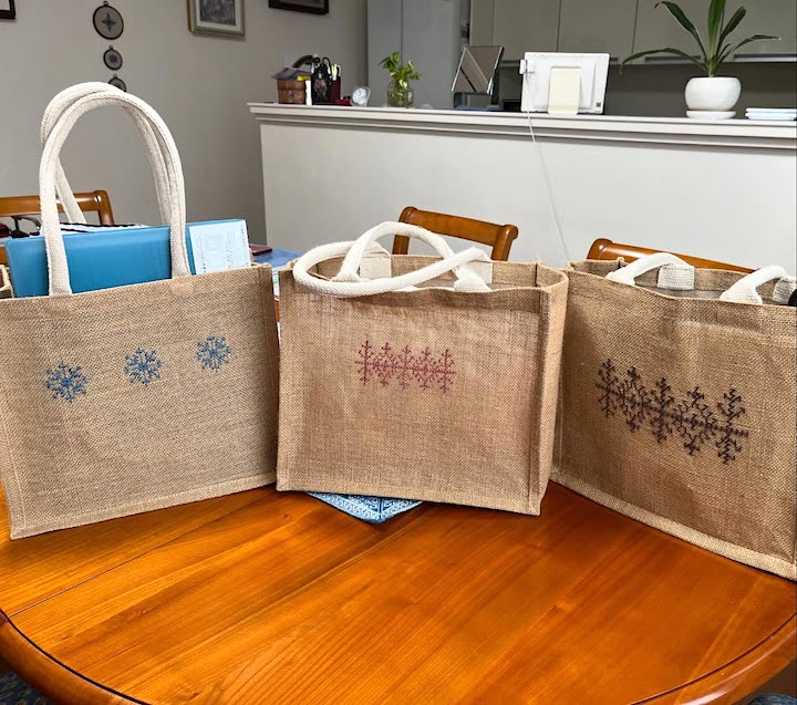 フェズ刺繍バッグ