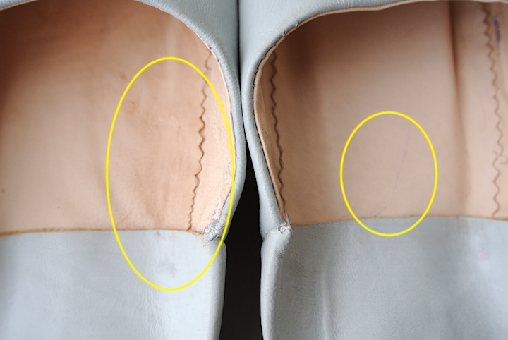 バブーシュ内側