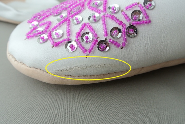 バブーシュ側面