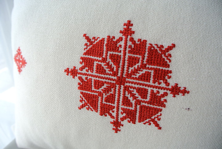 フェズ刺繍クッション カバー