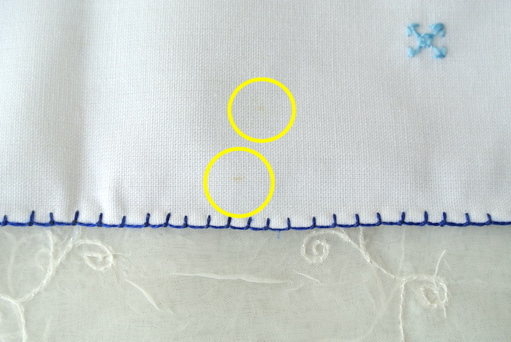 ”フェズ刺繍ナプキン大ブルー”/