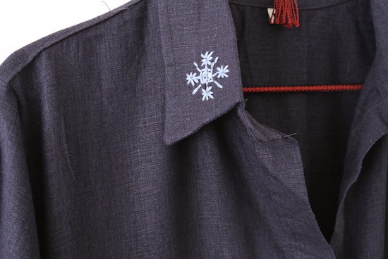 ”フェズ刺繍モチーフのワンピース”/
