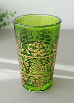 グラス　アガディール　緑